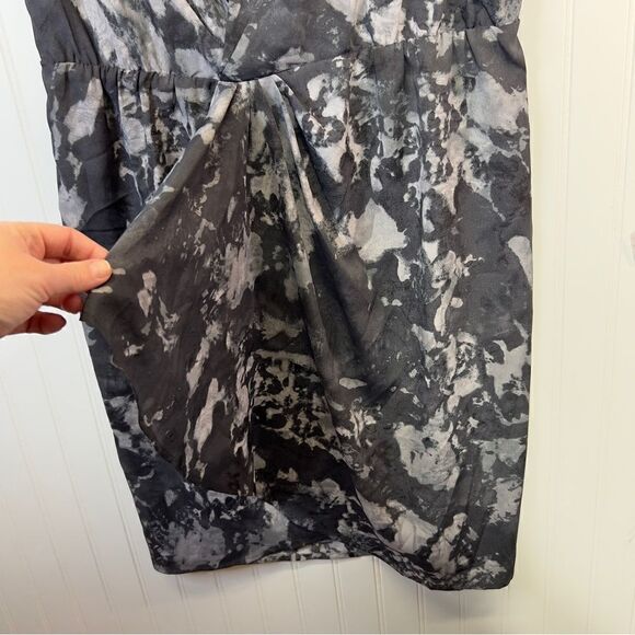 Nwt Size 16 Ann Taylor LOFT Gray Casual Fit & Flare Dress - Picture 15 of 15